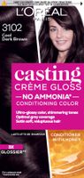 L’Oréal Paris hajszín - Casting Crème Gloss Hair Color - 3102 Cool Dark Brown