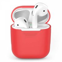 Silikonové ochranné pouzdro pro Apple AirPods 1.generace (2016) - červené