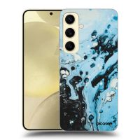 Silikónový prehľadný obal pre Samsung Galaxy S24 S921B 5G - Organic blue