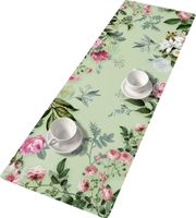 Bertoni Home Unisex's Table Runner Melanie Green Green/Pink