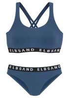 Elbsand Bikini  morsko plava / crna / bijela