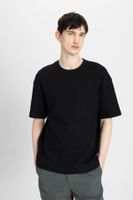 DEFACTO Relax Fit Crew Neck Short Sleeve T-Shirt