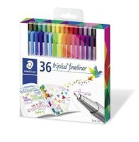 LINER 0,3MM 36 FARIEB TRIPLUS 334 STAEDTLER