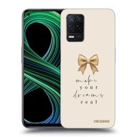 Silikónový prehľadný obal pre Realme 8 5G - Golden Dream