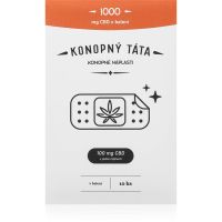 Konopný táta Patches 1000 mg CBD зігрівальний пластир з канабідіолом 10 кс