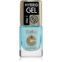 Delia Cosmetics Coral Nail Enamel Hybrid Gel gel lak za nohte odtenek 140 11 ml