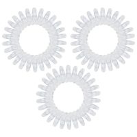 invisibobble Power λαστιχάκια για τα μαλλιά Crystal Clear 3 τμχ