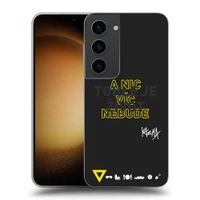 Silikónový čierny obal pre Samsung Galaxy S23 5G - Kazma - TOHLE JE ŽIVOT A NIC VÍC NEBUDE