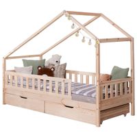 Livetastic DOMČEKOVÁ POSTEĽ, 100/200 cm prírodná farba
