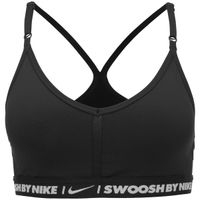 Nike DRI-FIT INDY Дамско спортно бюстие, черно, размер