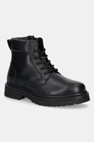 Tommy Jeans Kožené zimné topánky Tommy Jeans TJM LACE UP BOOT