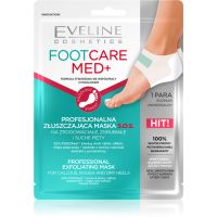 Eveline Cosmetics Foot Care Med ексфолираща маска за пети 2 бр.