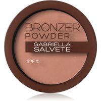 Gabriella Salvete Bronzer Powder bronzujúci púder SPF 15 odtieň 02 8 g