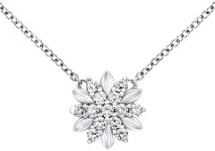 Silvego Stříbrný náhrdelník ALIVIA s krystaly Swarovski MWN10855A