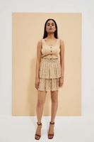 Marisse Women's Skirt L-Sc-4011 D.Beige