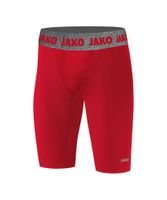 JAKO Sportske gaće 'Competition 2.0'  tamo siva / krvavo crvena