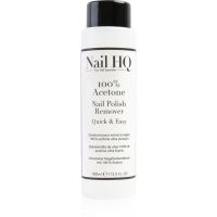 Nail HQ 100% Acetone засіб для зняття лаку 400 мл