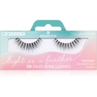 essence Light as a feather 3D faux mink umetne trepalnice 01 Light Up Your Life 2 kos