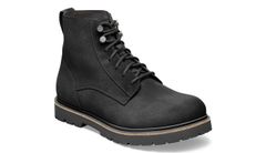 Birkenstock Highwood Lace Mid Men Suede Leather Narrow Fit Muži - Obuv Birkenstock - Černá - 1028932-9.5 - Size: 9.5