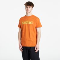 T-shirt PLEASURES Crumble T-Shirt Texas Orange S