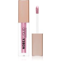 NOBEA Metal Liquid Eyeshadow tekuće sjenilo za oči nijansa Rosegold #E02 4 ml