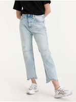 Blue Womens Straight Fit Jeans Replay Maijke - Women