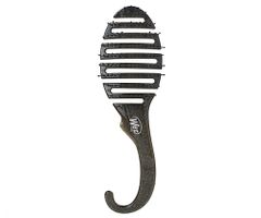 Kefa na rozčesávanie vlasov Wet Brush Shower Detangler Garden Glitter Black - trblietavá čierna (0217276) + darček zadarmo
