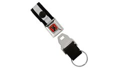 Chrome Industries Mini Buckle Key Chain No color Unisex - Krúžok na kľúče Chrome - Sivá - AC-103-NANA-One-size - Size: One size