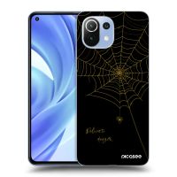 Silikónový čierny obal pre Xiaomi Mi 11 Lite - Delicate danger