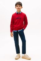 Detské bavlnené nohavice Tommy Hilfiger