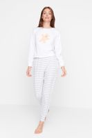 Damen-Pyjama Trendyol Striped