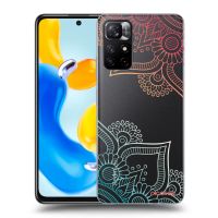 Silikónový prehľadný obal pre Xiaomi Redmi Note 11S 5G - Kvetinový vzor