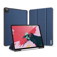 DUX DOMO LITE preklopni ovitek Apple iPad Pro 12.9 9" 2020 / iPad Pro 12.9 9" 2018 moder