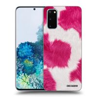 Silikónový čierny obal pre Samsung Galaxy S20 G980F - Pink Moo