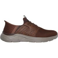 Skechers GARNER - NEWICK Мъжки всекидневни обувки, кафяво, размер