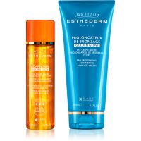 Institut Esthederm Adaptasun Golden Glow zestaw na piękną opaleniznę i zdrową skórę