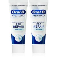 Oral B Gum & Enamel Repair Gentle Whitening м'яко відбілююча зубна паста 2x75 мл