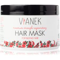 Vianek Maximum Strenght Regenerating hlboko regeneračná maska pre blond vlasy 150 ml