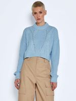 Noisy May Celt Pullover Blau