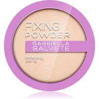 Gabriella Salvete Nude gyengéd kompakt púder SPF 15 árnyalat 01 Pure Nude 8 g