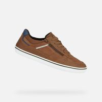 Light brown men's sneakers Geox Elver - Men's