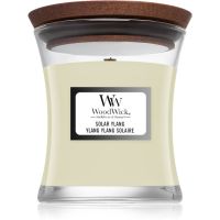 Woodwick Solar Ylang lumânare parfumată cu fitil din lemn 85 g