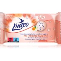 Linteo Personal hygiene вологі серветки для інтимної гігієни міні herbal 10 кс