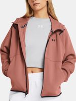 Under Armour Unstoppable Flc FZ Sweatshirt Rosa