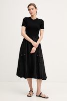 DKNY balónové šaty z viskózy