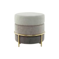 TABURETKA, kov, textil, kompozitné drevo, 48,5/46/48,5 cm