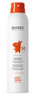 BABÉ SLNKO Opaľovací sprej pre deti SPF50 (Pediatric transparent sunscreen Wet skin)