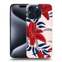 ULTIMATE CASE MagSafe pro Apple iPhone 16 Pro Max - Red Lily