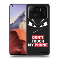 Silikónový čierny obal pre Xiaomi Mi 11 Ultra - Evil Eye - Transparent