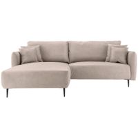 Livetastic ROHOVÁ SEDACIA SÚPRAVA, textil, béžová